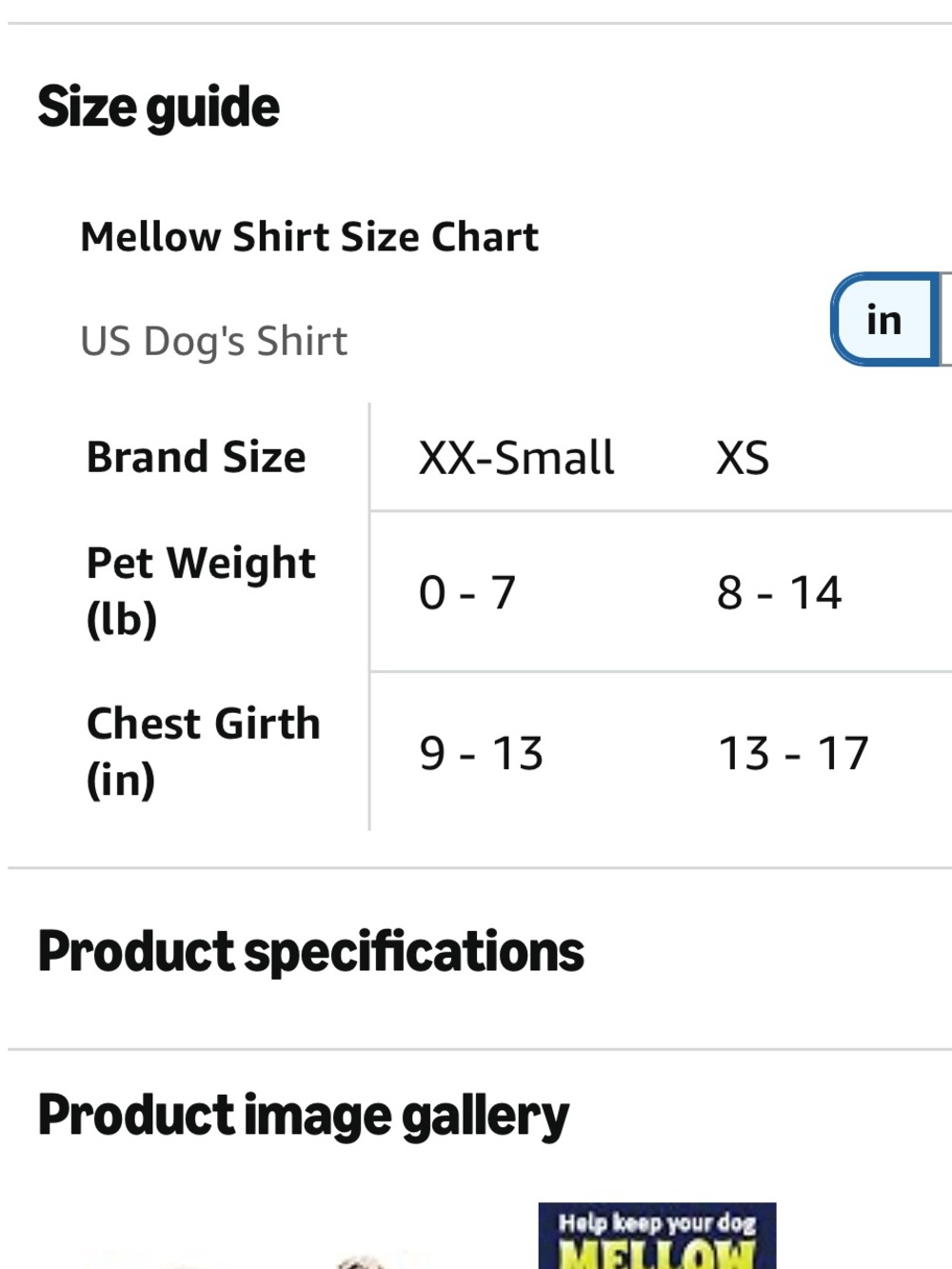 Mellow Pet Vibrant Orchid Anxiety Shirt and Multi-color Collar Set - Picture 3 of 8